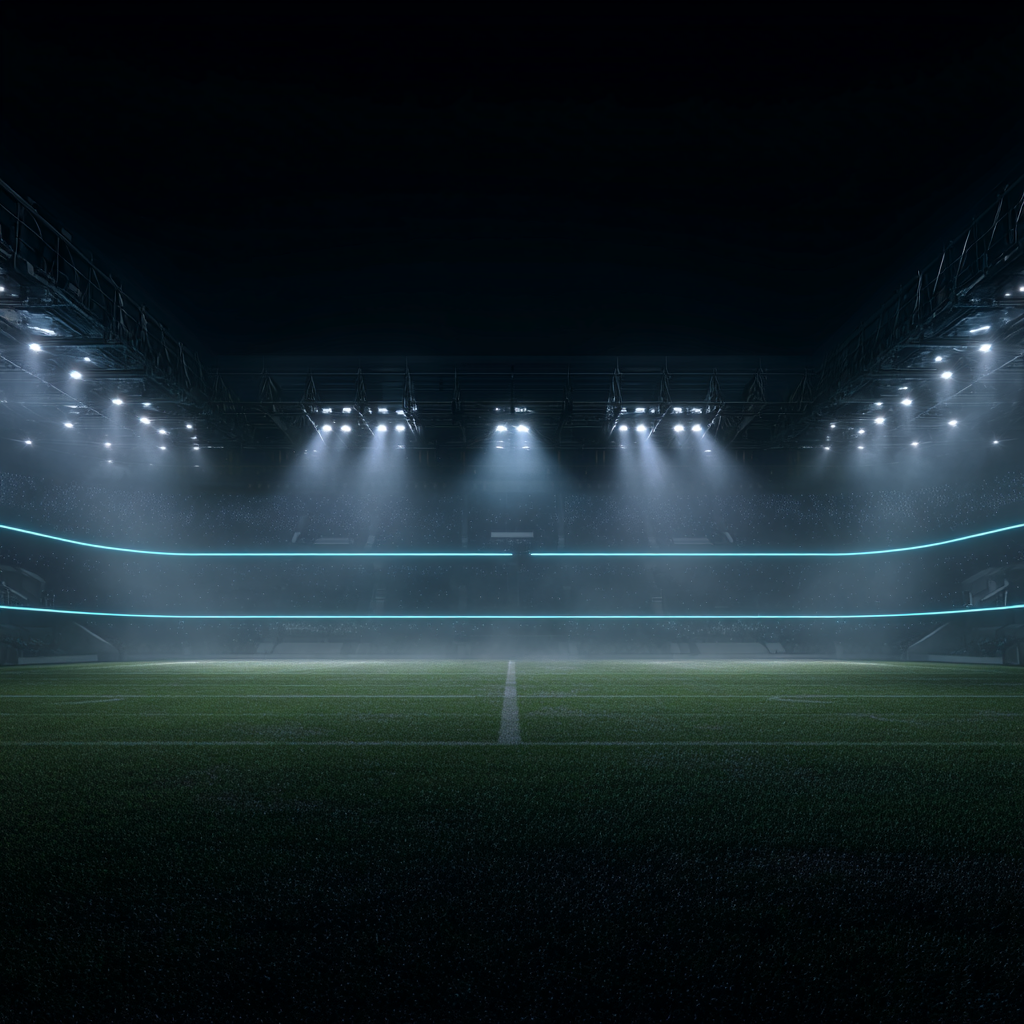 Tłum na stadionie sportowym